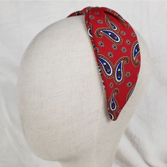 Paisley Wide Band Headband - Picture 1 of 5